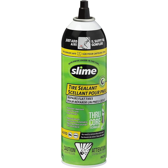 Slime 60184 Thru-Core Tire Sealant, TPMS Safe, 454g