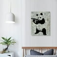 thumbnail image 4 of COMIO Banksy Shooting Panda Poster, Home Decor, Decoration - Cool Urban Street Art for Bedroom, Apartment, Living Room - Gift for Men, Boys, Teens, Guns or Firearms Fans, 4 of 5