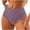 Purple1, variant on Posijego Women's Plus Size Underwear Mesh Patchwork High Waist Breathable Seamless No Show Panties Briefs for Ladies