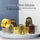 thumbnail image 3 of Cateissary Anillos de tejer Dedal de protección para los dedos Ajustable Especialmente diseñado Portátil Portátil Protección Herramientas de Suministros de marroquinería Anillo Oro Normal, 3 of 6