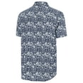 thumbnail image 3 of Men's Antigua Navy Cleveland Guardians Resort Button-Up Shirt, 3 of 4