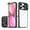 Black, variant on For Apple iPhone 16 Pro Max (6.9") Slide Camera Cover Lens protector Anti-Scratch Shockproof Clear Back and Color Frame Bumper Phone Case Cover by Xpression - Purple