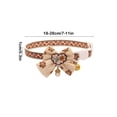thumbnail image 3 of A Soft Padded Nylon Dog Cat Collar A Adjustable Quick Release Buckle Safety Lock For Small Pets, 3 of 6