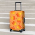 thumbnail image 6 of Pofeuu Fall Maple Leaves Print Luggage Suitcase Cover Protector Luggage Washable Covers Aesthetic for 18/24/28/32 inch Luggage（No luggage included）-Small, 6 of 7