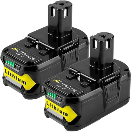 2PACK 18V 8.0Ah For RYOBI P108 One   Plus High Capacity Battery Lithium-Ion New