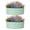 Round 3*3*1FT Olive Green 2-pack, variant on Kicctian 2Pcs Galvanized Outdoor Raised Garden Bed, 2x2x1 ft Round Metal Planter Box for Vegetables, Herbs, and Flowers, Olive Green