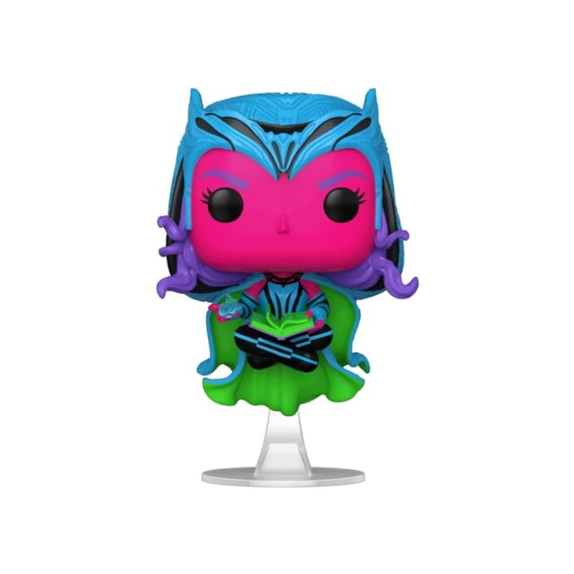 Figura Funko Pop Exclusivo WandaVision Scarlet Witch Blacklight 3.75 pulgadas Funko EEDS62746
