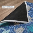 thumbnail image 6 of Addison Rugs Dream Shag Premium Machine Washable Transitional Turtles Blue Rectangle Rug, 5' x 7'6", 6 of 8