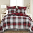 thumbnail image 2 of Thatch Home Spencer Plaid by Levtex Home - Spencer Plaid Quilt - King - Standard - Quilt (106x92in.) - Reversible - Cotton/Poly, 2 of 7