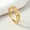 Gold, variant on Titanium Steel Open-end Ring Special-interest Design