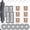 23Pcs L10S Ultra Accessories, variant on 19Pcs Replacement Parts for Dreame L10S Ultra/Dreame L10s UltraNot for L10s Pro Ultra Heat Vacuum Cleaner Accessories Kit,1 Main Brush,2 HEPA Filters,4 Mop Pads,6 Dust Bags,6 Side Brushes
