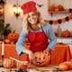 thumbnail image 4 of 6pcs Spice Costumes And Hat Set Large Group Halloween Red Apron Aprons Condiments With Spices On Them For Adults Women Teams Fancy Dress Outfit Group Cosplays, 4 of 7
