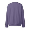 thumbnail image 4 of Kiijoy Big Girls Sweatshirt Solid Casual V Neck Pullover Sweatshirt for Kids, Sizes 7-8, 4 of 4