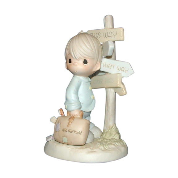 Precious Moments Figurine: 520756 Jesus is the Only Way (6")