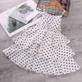 thumbnail image 2 of NIEWTR Robe de Jeu pour Fillette, Imprimé d'Étoiles, Vêtements d'Été, Sans Manches, Robes pour Enfants, Robe Décontractée de Plage (Blanc, 3-4 Ans), 2 of 8