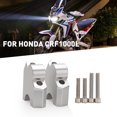 thumbnail image 2 of Trayknick 2Pcs Handlebar Adapter Adjustable Extender Metal Portable Motorcycle Handlebar Riser for Honda CRF1000L 2016-2018, 2 of 13