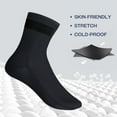 thumbnail image 2 of AUXDIQ 1 Pair Neoprene Socks 3mm Wetsuit Socks for Men Women Diving Socks Water Socks for Snorkeling Surfing Swimming Sailing, 2 of 5