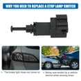 thumbnail image 4 of Reemplazo del interruptor de luz de freno para VW Jetta 2002-2008 No.1J0945511/1J0945511A/1J0945511B, 4 of 7
