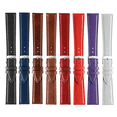 thumbnail image 4 of Morellato Gelso Watch Strap - Dark Violet - 20mm - Chrome-plated Stainless Steel Buckle - GREEN Collection, 4 of 8