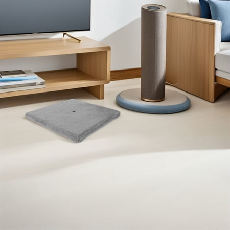 WEUVEB Grey Cat Tree Replacement Post Base Board for Easy Assembly and Strong Support