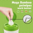 thumbnail image 4 of Petkin Mega PetWipes 200 toallitas de bambú para perros y gatos, 4 of 7