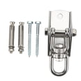 thumbnail image 2 of Ganchos de Hamaca, perchas de columpio resistentes a la corrosión de alta resistencia duradera con tornillos para la fijación de swing, 2 of 7