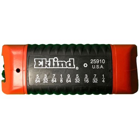 UPC: 0037516259103 | Eklind Hex Key Folding Set SAE Security 9Pieces 25910