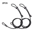thumbnail image 4 of Sonducket Paquete de 2 Kayak Paddle Leash Cuerda Ajustable Caña de pescar Canoa Lazo de seguridad Cordón Exterior Deportes acuáticos Canotaje Deportes acuáticos, 4 of 6