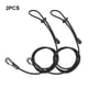 thumbnail image 3 of Soidarity Paquete de 2 Kayak Paddle Leash Cuerda Ajustable Caña de pescar Canoa Lazo de seguridad Cordón Exterior Deportes acuáticos Canotaje Deportes acuáticos, 3 of 6