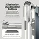 thumbnail image 5 of For iPhone 17 Pro Max Case Anti-Scratch TPU + PC Hybrid Clear Phone Cover, 5 of 5