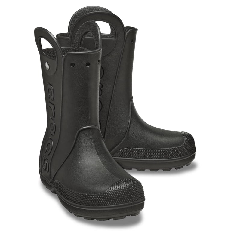 Crocs, Handle It Rain Boot, Black, Oversized Handles - Walmart.com
