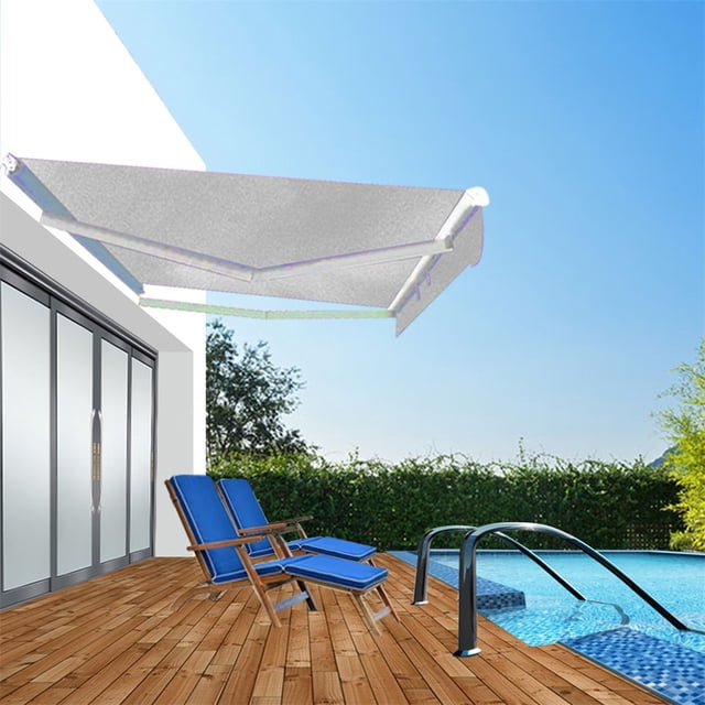 Aire Libre Toldo Patio Sombreado Tela Bloque Uv Toldo De Jardín Minnieouse HA041520-01
