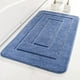 thumbnail image 2 of Alfombrilla de baño antideslizante | Alfombra de poliéster - Absorbente, de secado rápido, superficie suave | 23.62x15.74 pulgadas Decoración del hogar del dormitorio de entrada | Lavable a máquina, 2 of 7