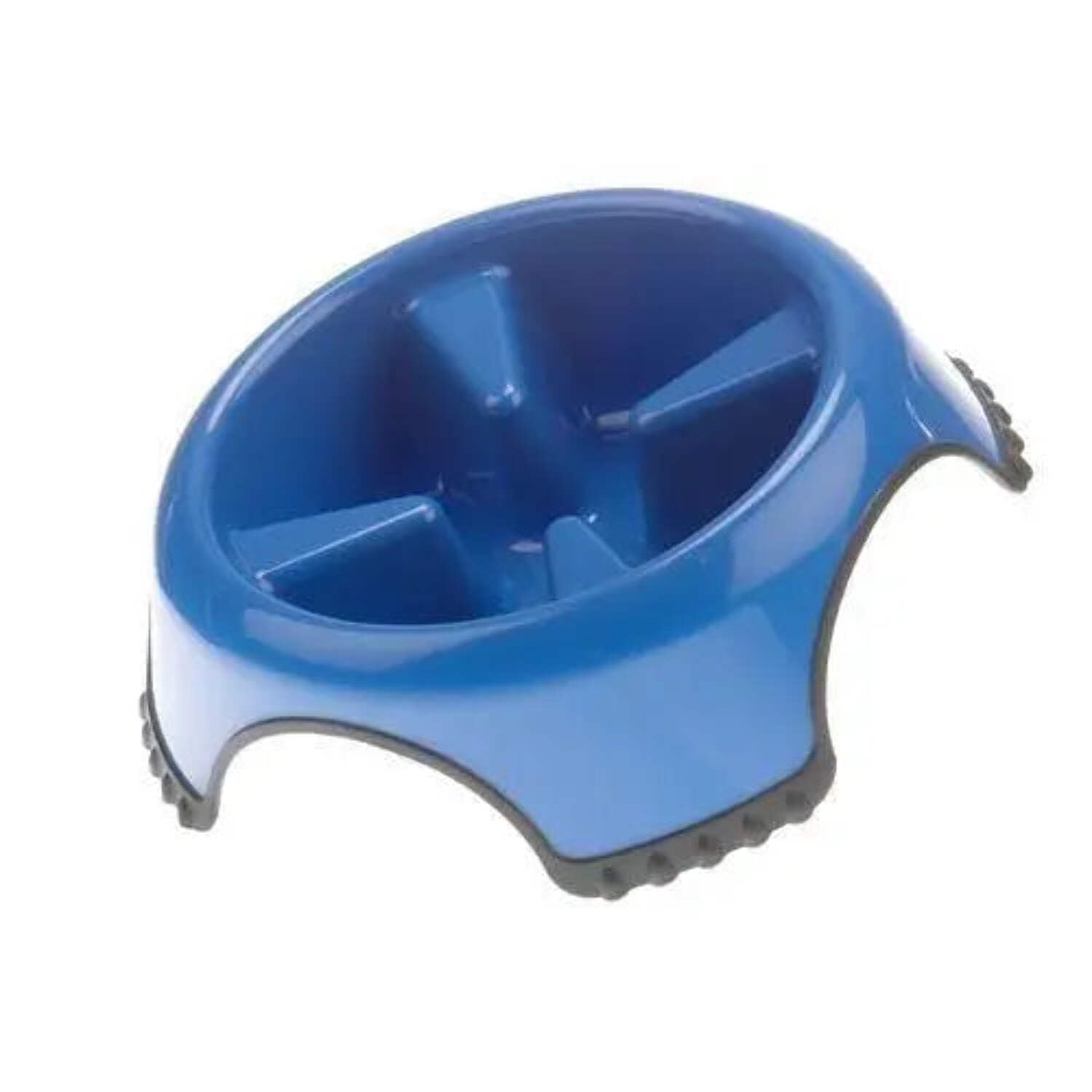 JW Pet Skid Stop Non-Skid Plastic Slow Feeder Dog Bowl, Jumbo (Assorted), On Sale