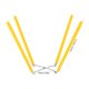 thumbnail image 2 of HAMPPLIES Soporte Multifuncional Para Pastel Chifón Plegable Acero Inoxidable Amarillo, 2 of 8