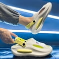 thumbnail image 4 of Men's Shower Slippers Bathroom Sandals Non Slip Pillowcases Beach Sandals Easy To Clean, 4 of 5