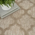 thumbnail image 3 of Nourison Easy Care Indoor/Outdoor Natural Beige 5' x 7' Area Rug, (5x7), 3 of 10