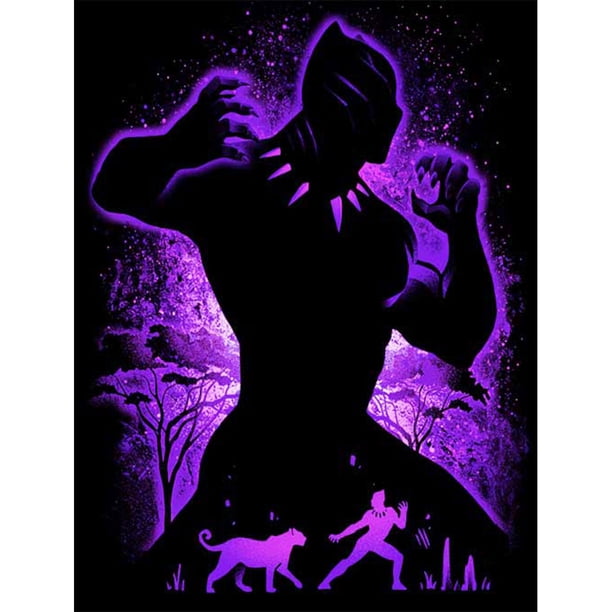 (L3464) Resina Diamante La Serie Personajes Silueta Personaje Diamante 30*40CM