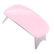 thumbnail image 3 of Secador de uñas profesional de 6W, luz de esmalte de Gel, luz UV plegable para uñas, secador LED de Gel de curado, rosa dividido, 3 of 5
