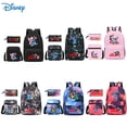 thumbnail image 2 of Disney-Mochilas escolares de Lilo y Stitch para niños, morral de viaje Kawaii, ligero, 3 piezas, 2 of 5