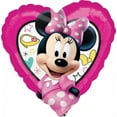 thumbnail image 4 of Minnie Mouse Happy Helpers Heart Shaped 5th Birthday Party 5 Piece Mylar Balloons, 4 of 6