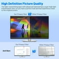 thumbnail image 2 of 24" Computer Privacy Screen Filter for 16:9 Widescreen Monitor Screen Protector, Desktop Monitor Privacy Film, Monitor Shield Anti-Glare Scratch, Anti Blue Light Protector, 2 of 7