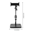 thumbnail image 2 of HORIALENCE 1Set Black Metal and ABS Phone Holder Stand for Vloggers and Live Streamers with Adjustable Angles, 2 of 8