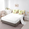 thumbnail image 3 of Erosebrial 7Pcs Frog Comforter Set Bed In A Bag, Cartoon Frog Butterfly Decor Full Size, 3 of 4