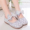 thumbnail image 2 of SXcggal Women Shoes Flat Bottomed With Diamond Sandals Fashionable Sequin Bow Princess Single Shoes Lightweight Fashionable Cute Girls Daily Shoes, 2 of 6