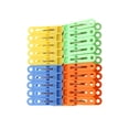 thumbnail image 1 of Pinzas de plástico para ropa, paquete de 60 pinzas para toallas de colores, pinzas para ropa pequeñas, pinzas para perchas, pinzas para secar ropa de 4 colores para viajes al aire libre en la cocina, 1 of 5