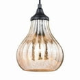 thumbnail image 4 of Vaxcel Elby Bronze Mini Pendant Ceiling Light Mercury Glass, 4 of 5