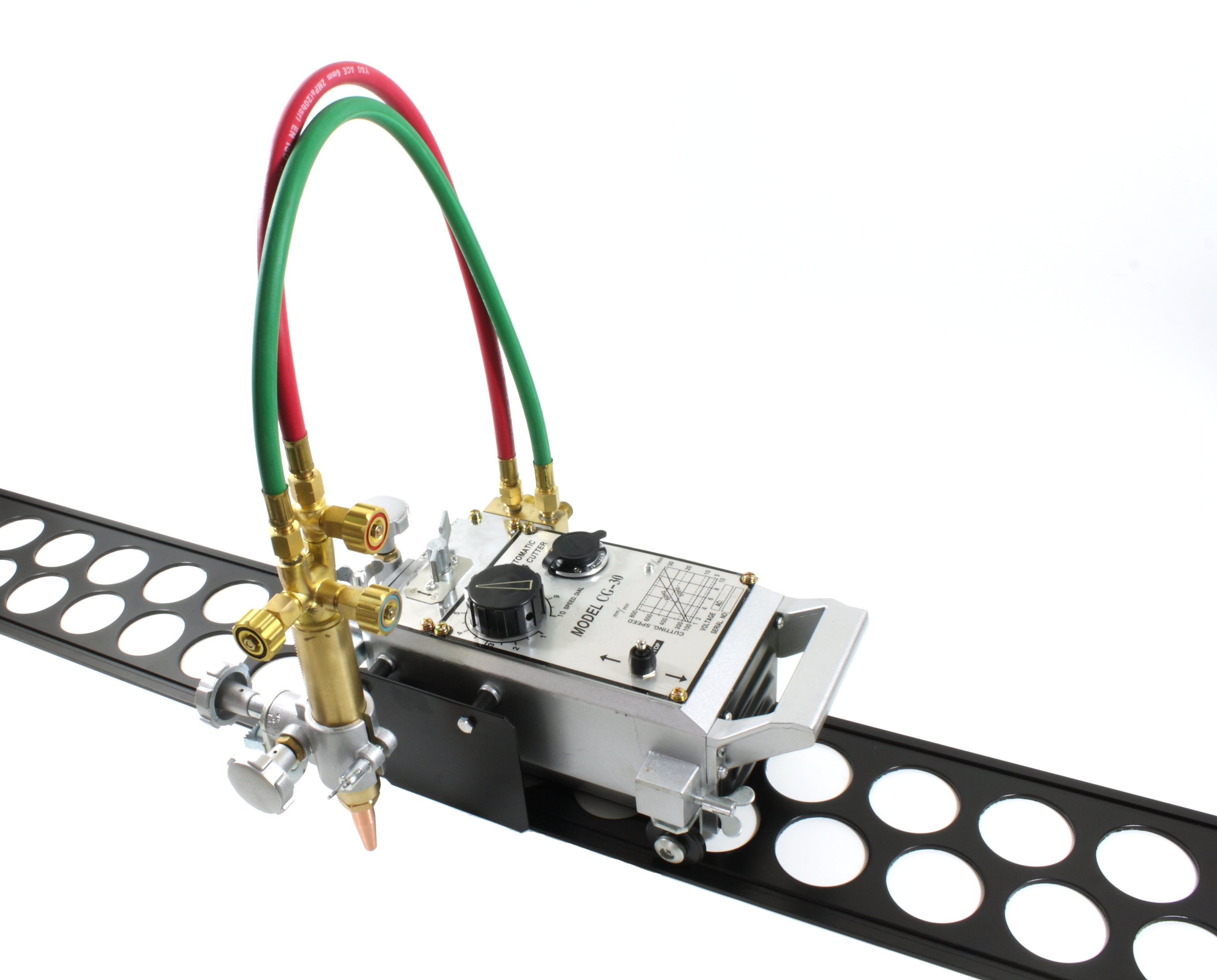 STRAIGHT LINE OXYFUEL MOTORIZED CUTTING MACHINE WITH 70 INCHES RAIL
