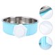 thumbnail image 5 of unbranded Para Perro De Inoxidable Azul Con Doble Para Alimentación Fácil Y Sin Derrames, 5 of 8