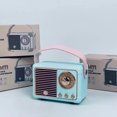 thumbnail image 1 of Altavoz retro compatible con Bluetooth Tarjeta de memoria AUX Reproducción de audio Reproductor de música Tmvgtek Para estrenar, 1 of 9